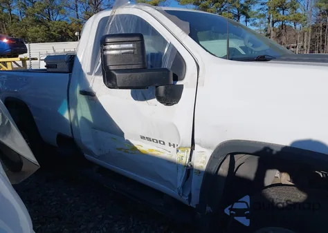 2020 Chevrolet Silverado 2500Hd 2Wd Long Bed Wt z USA, uszkodzony, nr VIN 1GC0WLE74LF251367